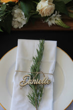 Load image into Gallery viewer, Timber Place Names or Place Settings Silver Belle Design
