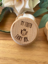 Load image into Gallery viewer, Tooth Fairy Box Silver Belle Design
