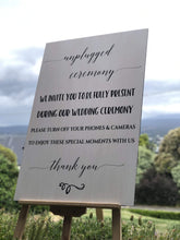 Load image into Gallery viewer, Unplugged Sign - Custom Design Available Silver Belle Design

