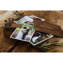 Load image into Gallery viewer, Walnut Photography Keepsake Box Silver Belle Design
