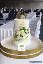 Load image into Gallery viewer, Wedding Cake Topper - Design Your Own Custom Order Silver Belle Design

