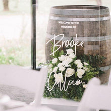 Load image into Gallery viewer, Welcome Sign - Brooke Design Silver Belle Design
