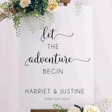 Load image into Gallery viewer, Welcome Sign - Harriet Design Silver Belle Design
