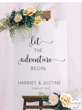 Load image into Gallery viewer, Welcome Sign - Harriet Design Silver Belle Design
