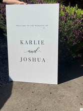 Load image into Gallery viewer, Welcome Sign - Karlie Design Silver Belle Design
