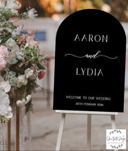 Load image into Gallery viewer, Welcome Sign - Lydia Design Silver Belle Design
