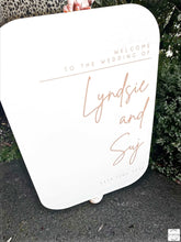 Load image into Gallery viewer, Welcome Sign - Lyndsie Design Silver Belle Design
