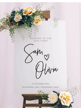 Load image into Gallery viewer, Welcome Sign - Sam Design Silver Belle Design
