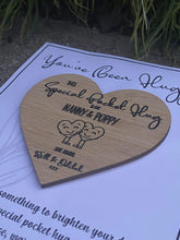 Load image into Gallery viewer, You’ve Been Hugged Heart 💖 Silver Belle Design
