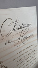 Load and play video in Gallery viewer, Christmas Memorial Sign - A4 Size
